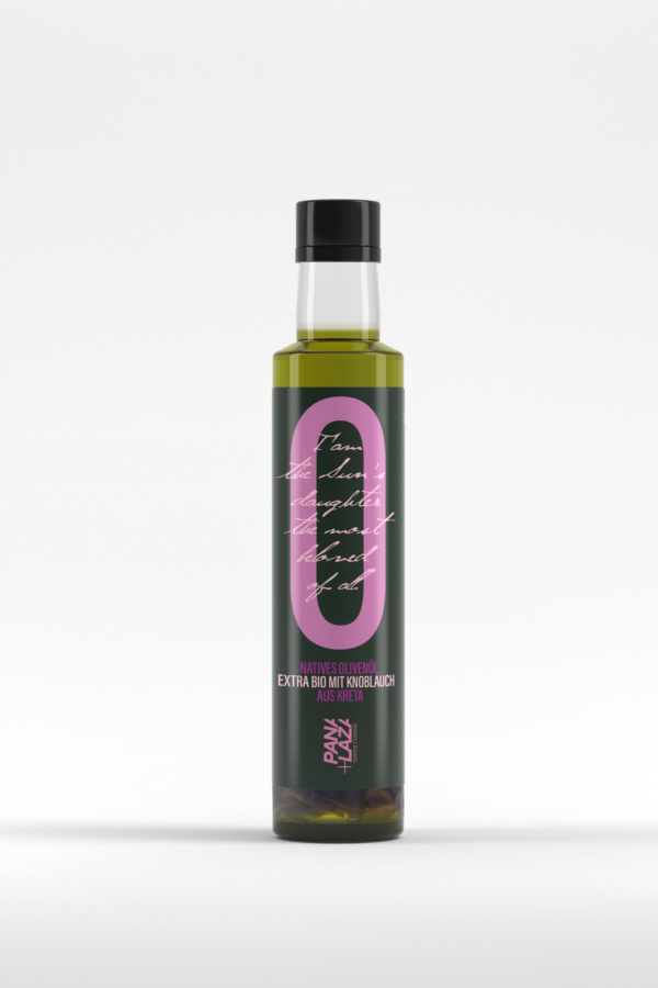 BIO Olivenöl mit Knoblauch